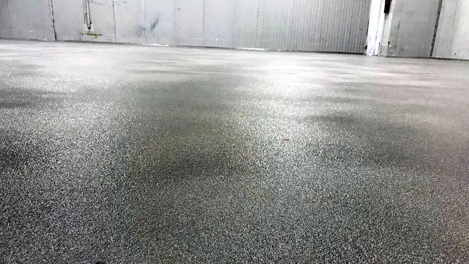 Professional quartz epoxy flooring installation in Central Florida