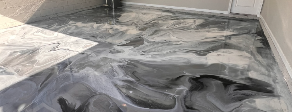 metallic epoxy flooring