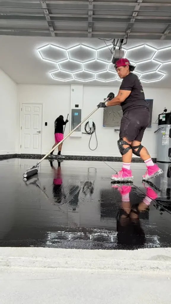 Garage Flooring Installation